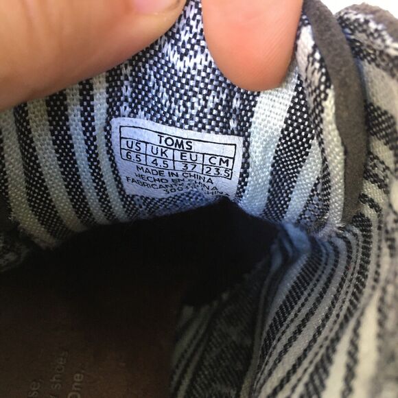 Toms Desert Wedge Size 6.5 Suede Lace Up Ankle Boots Booties Castlerock Gray - Picture 9 of 10